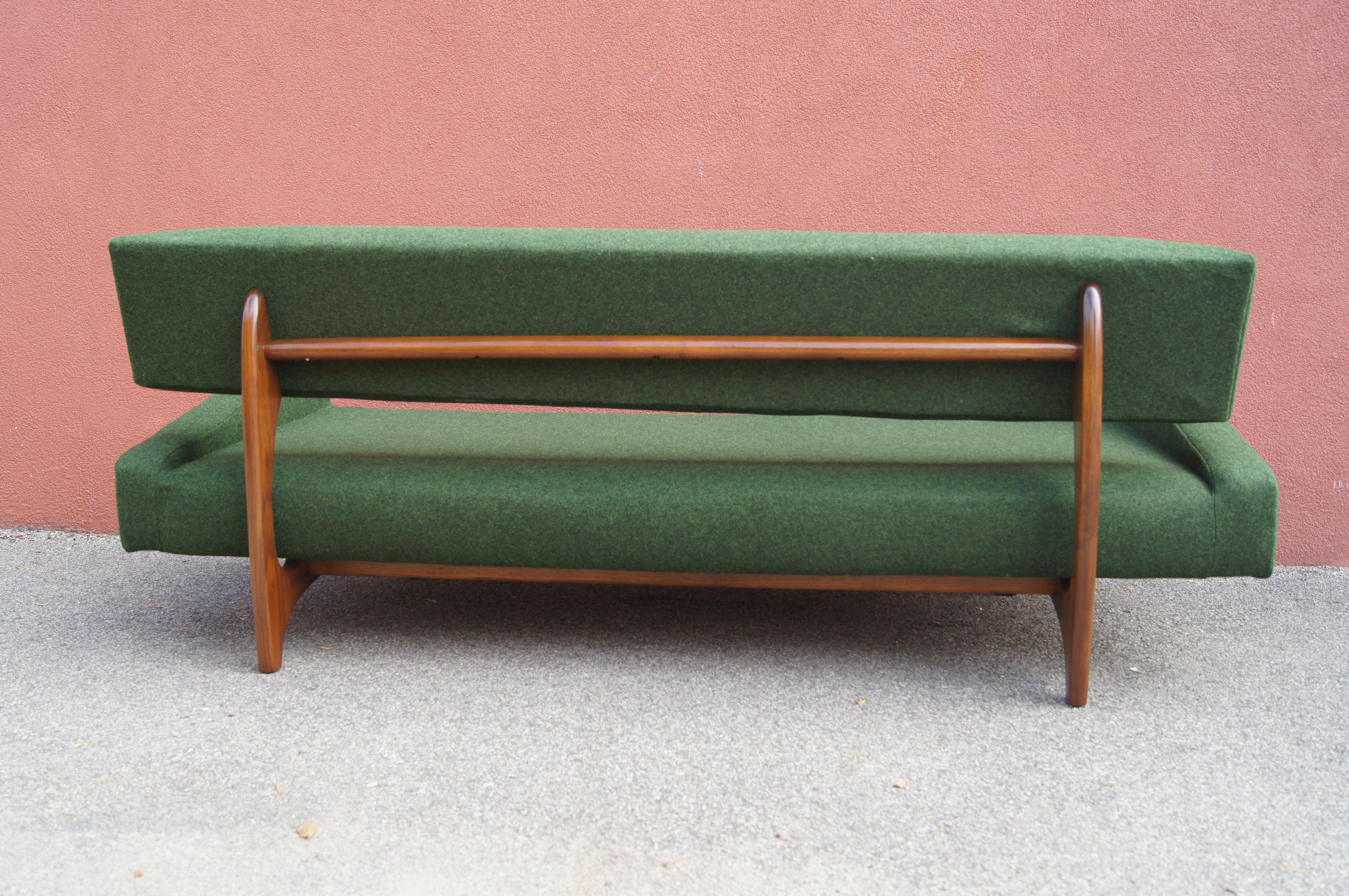 Walnut Sofa, Model 829-S, by Adrian Pearsall for Craft Associates 1