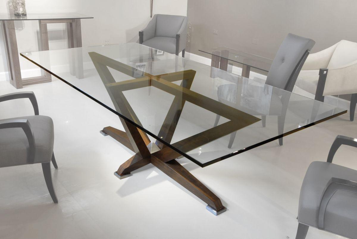 American Walnut Star Dining Table by Lee Weitzman For Sale