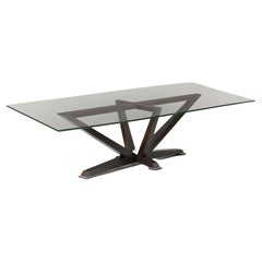Walnut Star Dining Table by Lee Weitzman