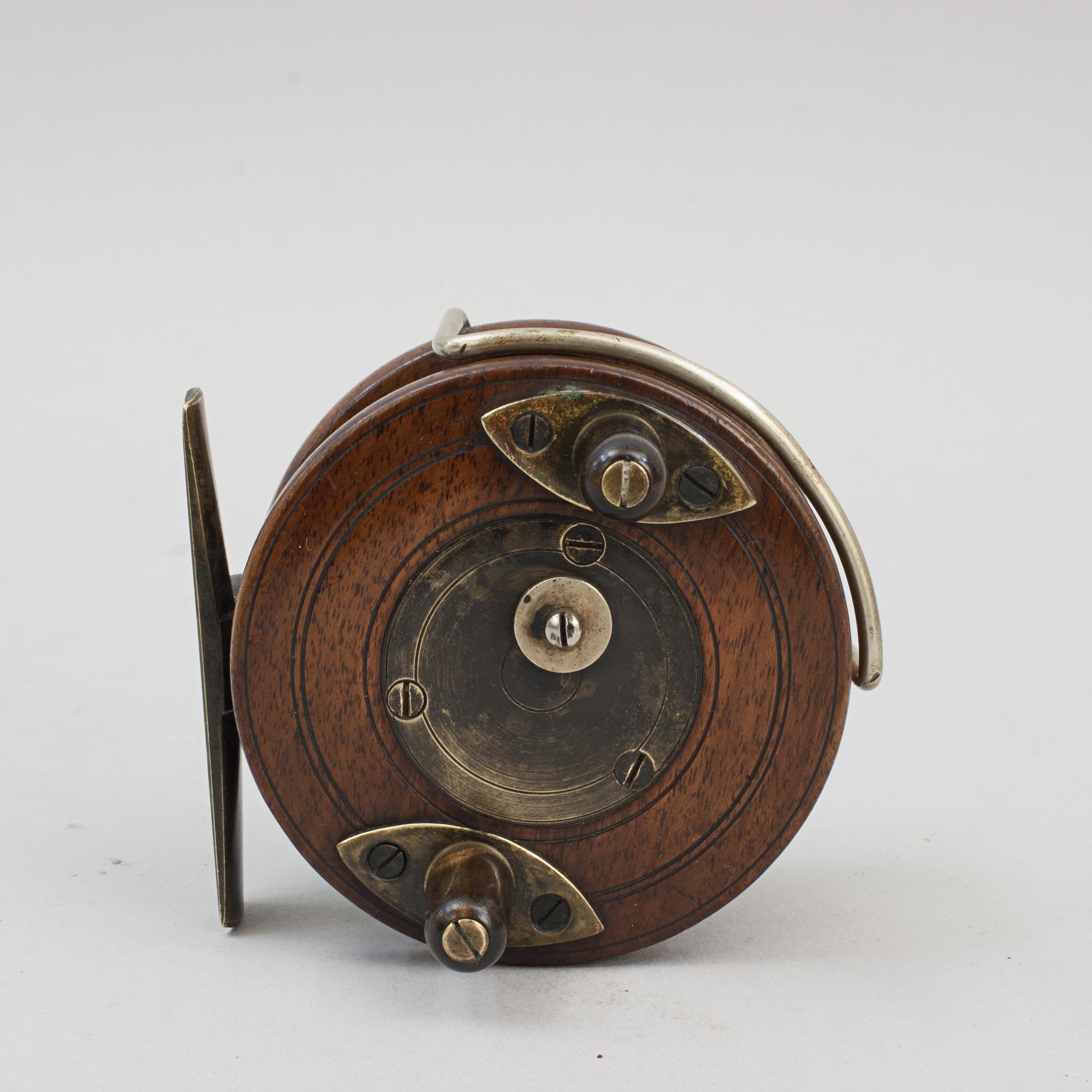 Walnut Starback Fishing Reel 7
