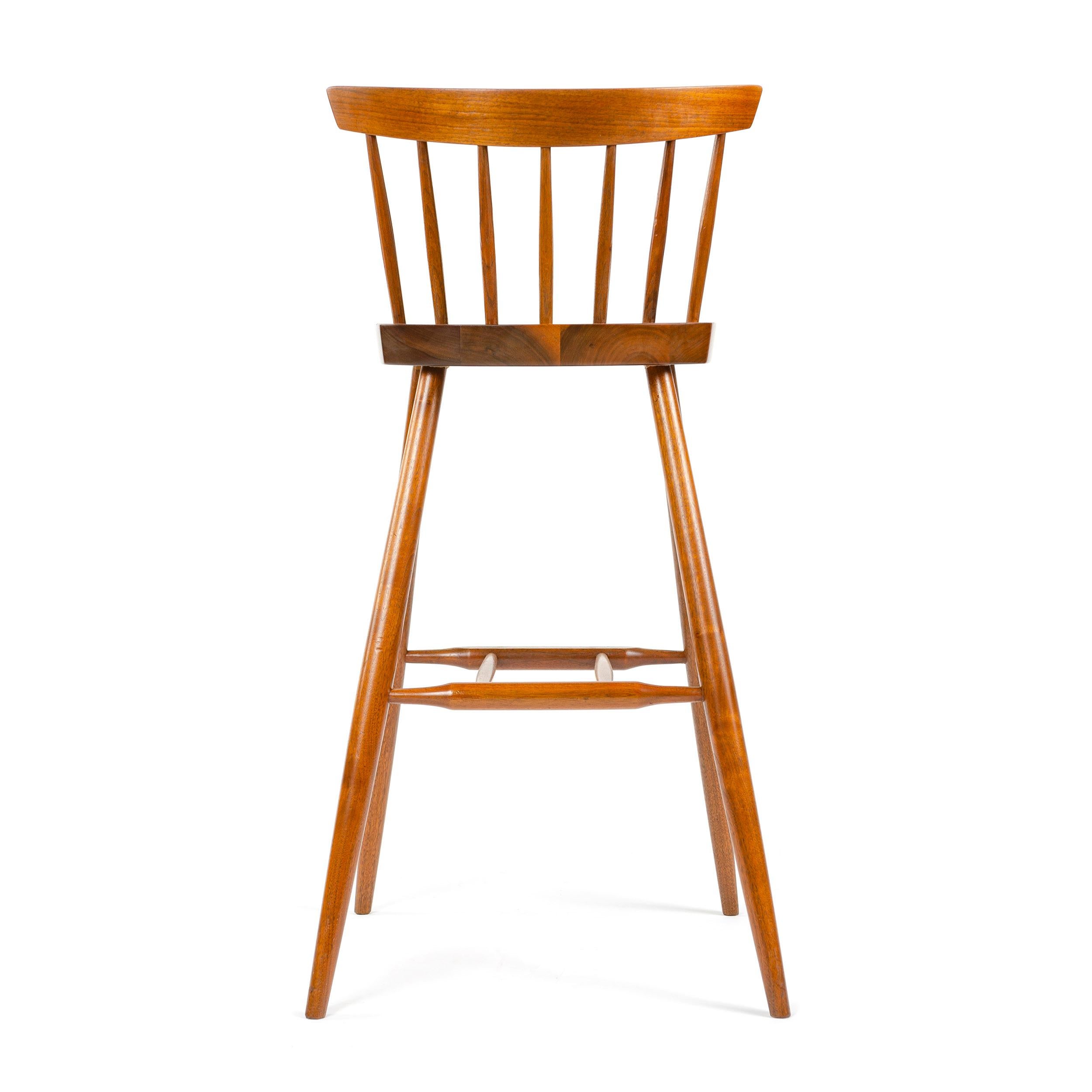 Barhocker von George Nakashima für George Nakashima Studio im Zustand „Gut“ im Angebot in Sagaponack, NY