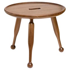 Walnut Stool / Table Attributed by Josef Frank