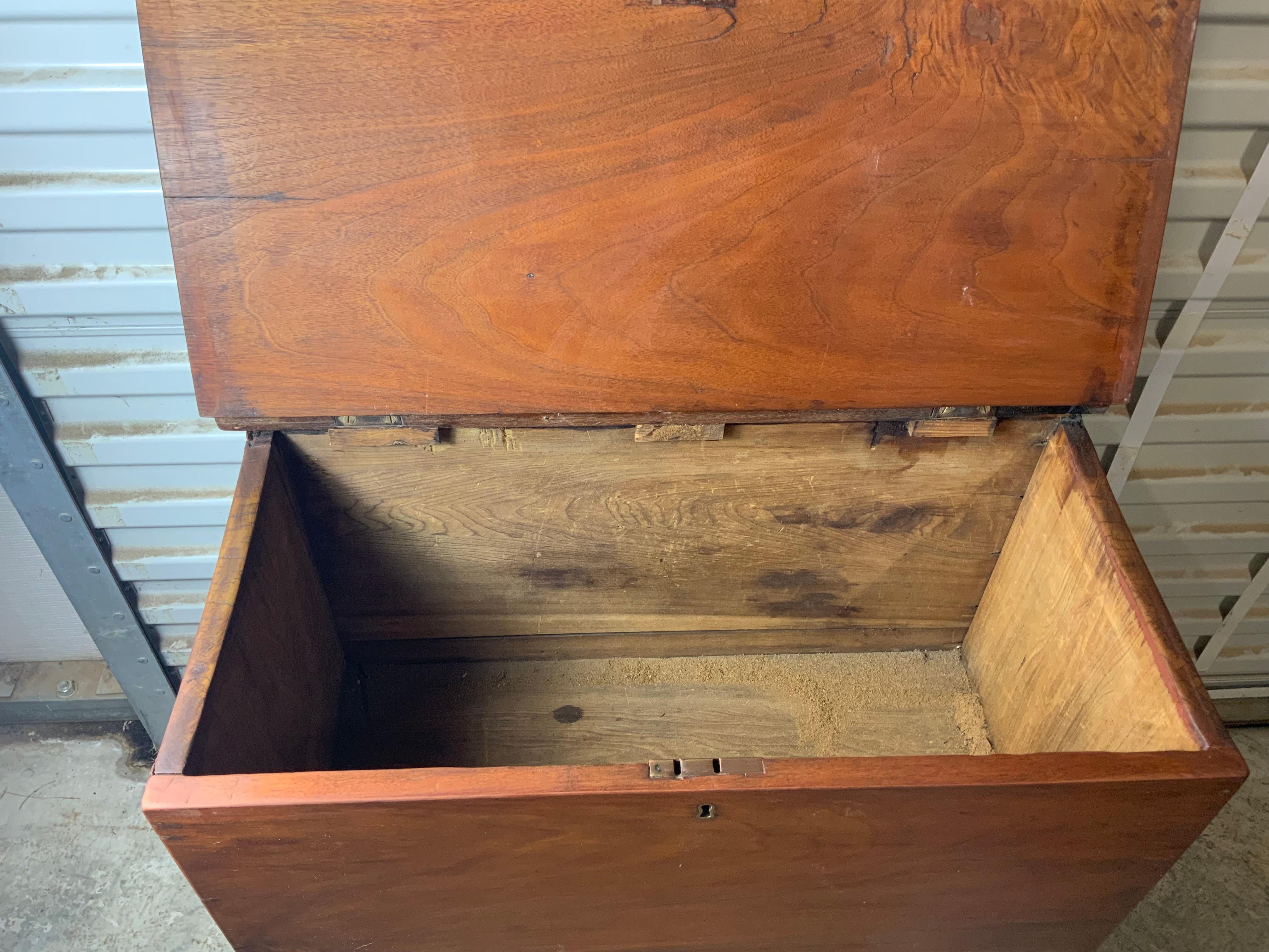 American Classical Tennessee Walnut Blanket Chest For Sale
