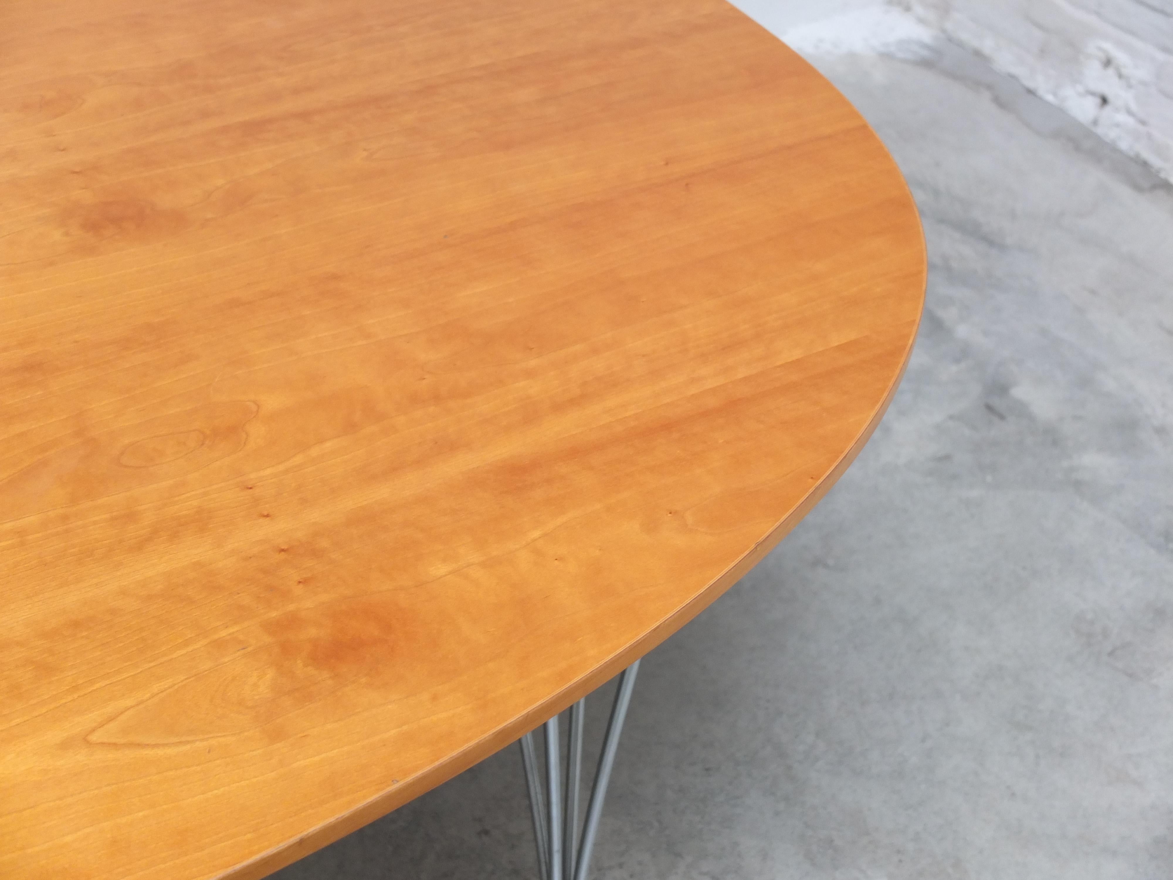 Walnut 'Superellipse' Table by Piet Hein & Bruno Mathsson for Fritz Hansen, 1967 For Sale 1