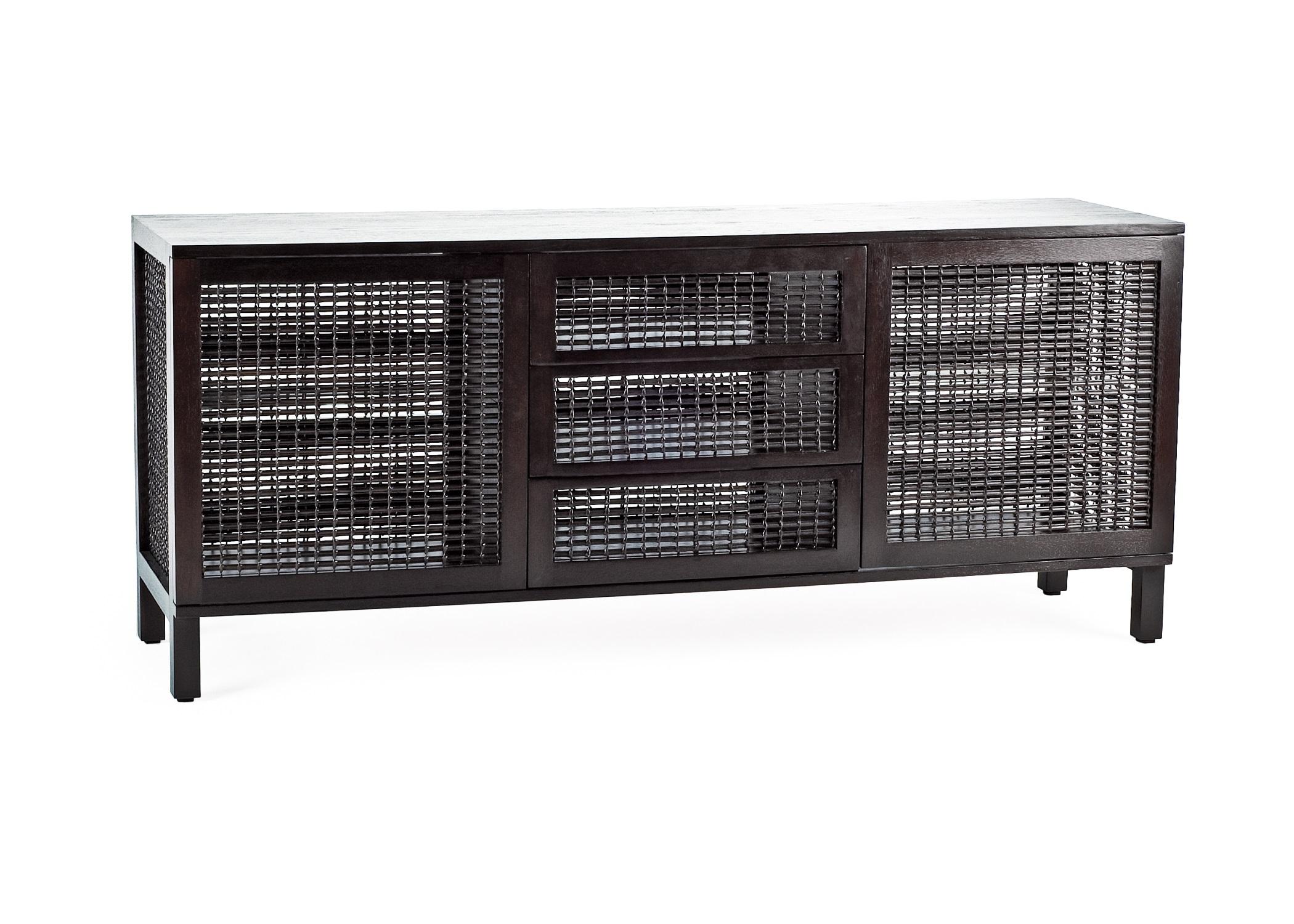 Moderno Mobile buffet Suzy Wong in noce di Kenneth Cobonpue in vendita