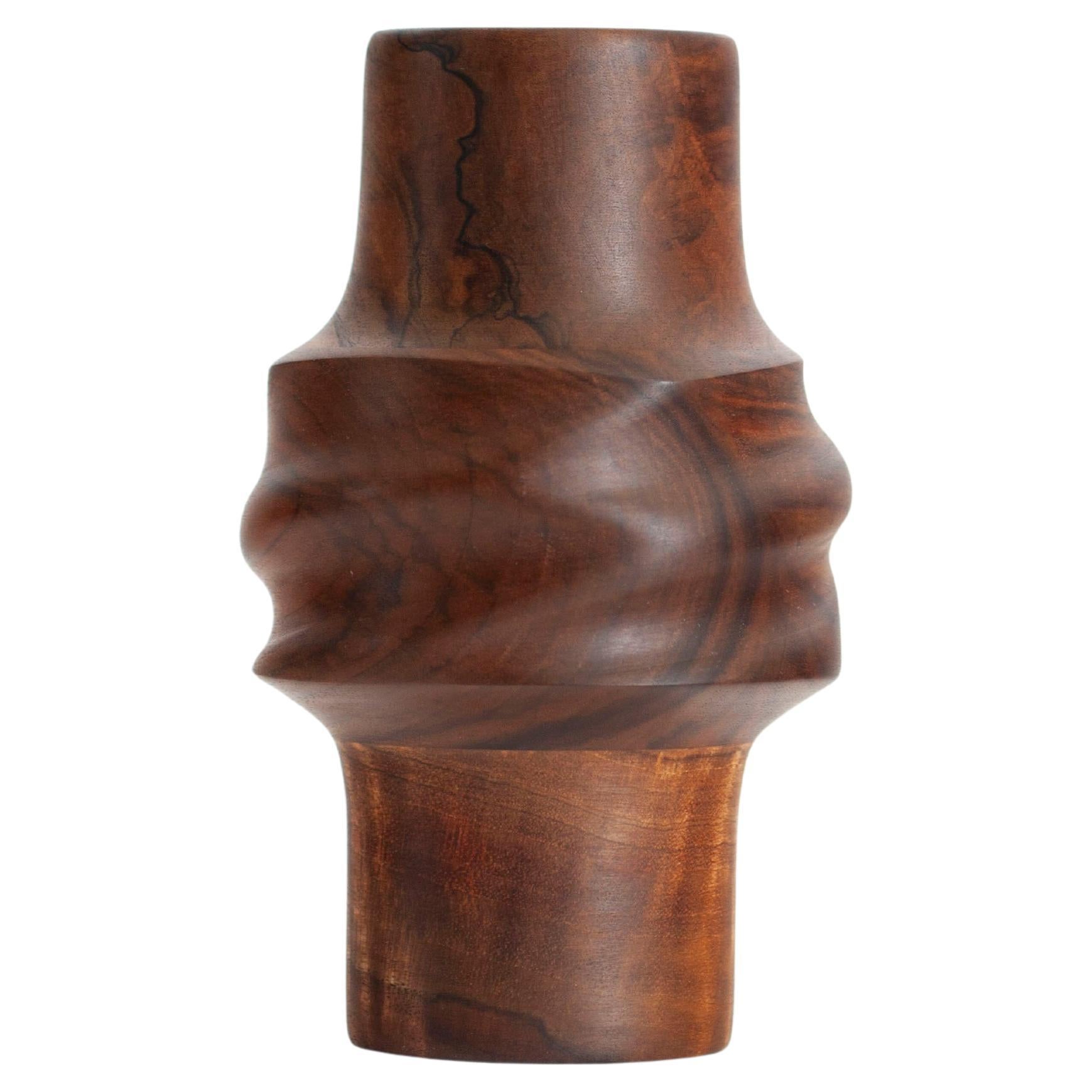 Vase Wood Svitok en bois récupéré