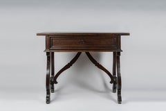 Walnut Table "a lira" - Tuscany, 17th century