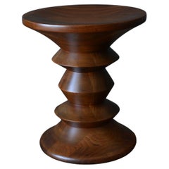 Walnut Time Life Stool, Model C, by Charles Eames, ca. 1955
