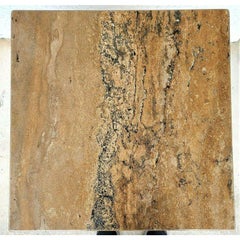 Tavolino in marmo travertino Walnut di Stone International