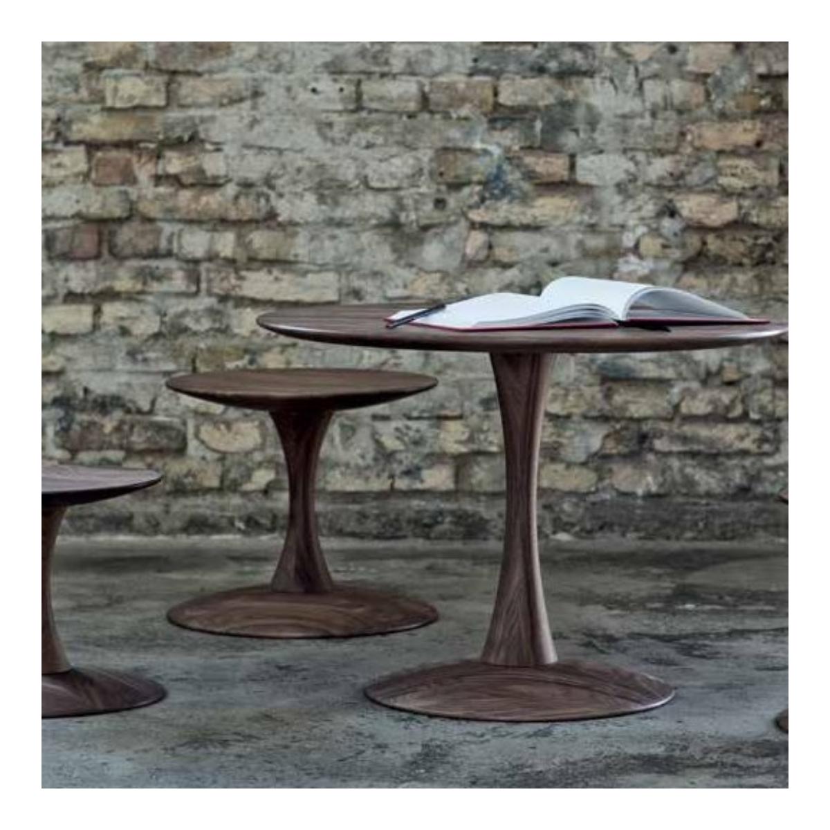 Walnut Side Table & stool by Nanna Ditzel 5
