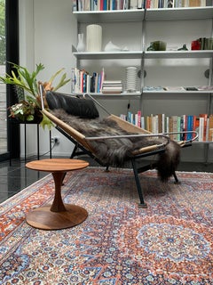 Walnut Trisse Toad Stool by Nanna Ditzel