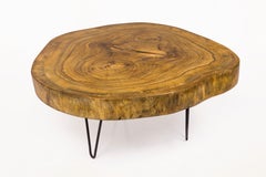 Walnut Trunk Coffee Table, circa 2000, France