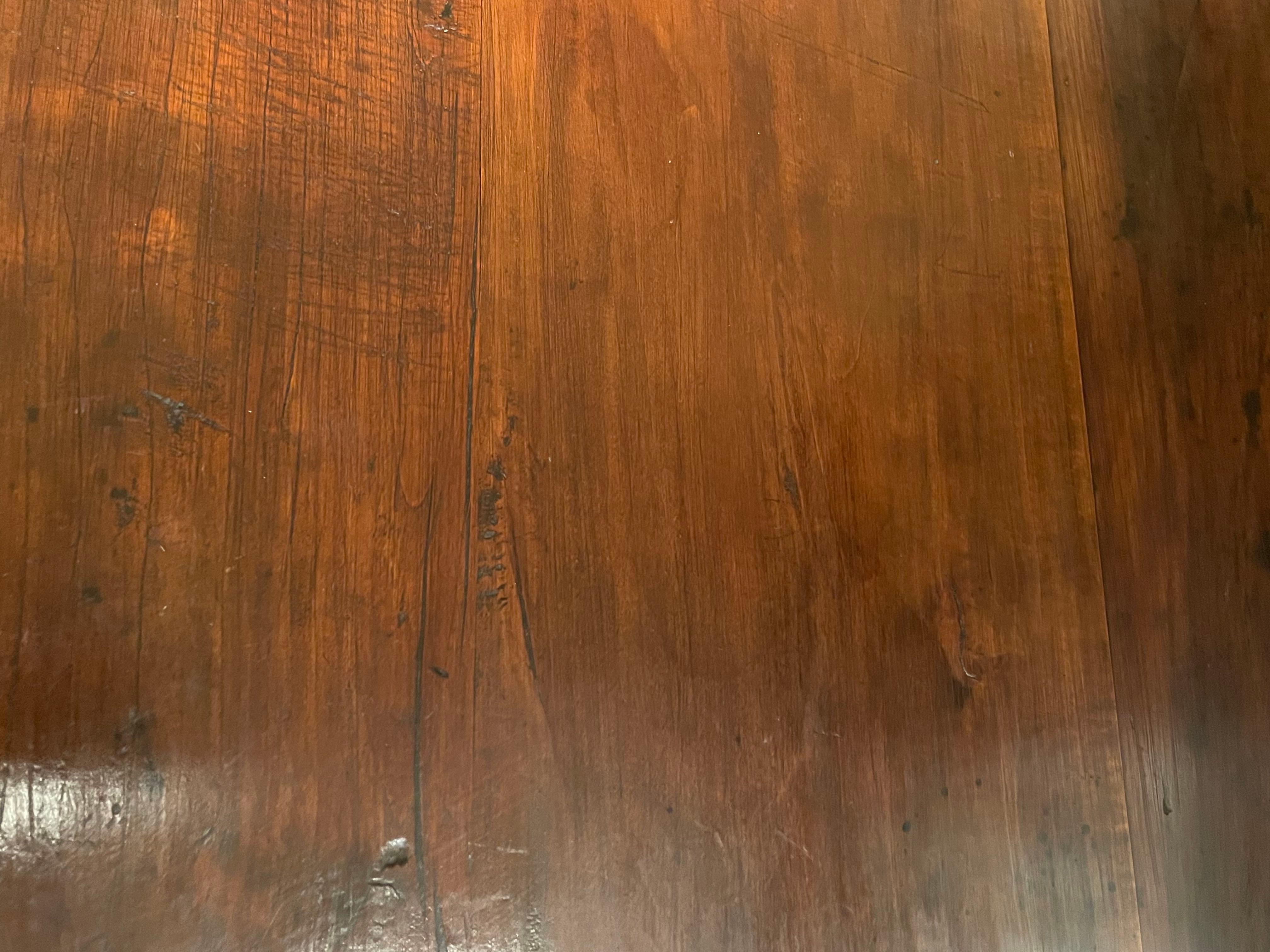 Walnut Turned Leg Desk Or Side Table, France, 19th Century In Good Condition In New York, NY