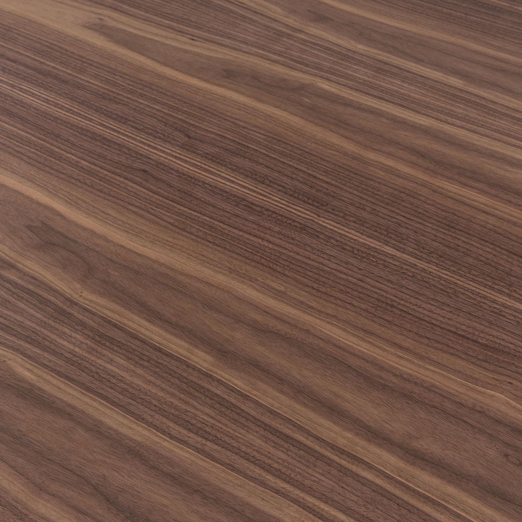 Walnut Veneer 98-Inch Top Dining Table with Root-Inspired Base, Radi Design For Sale 6