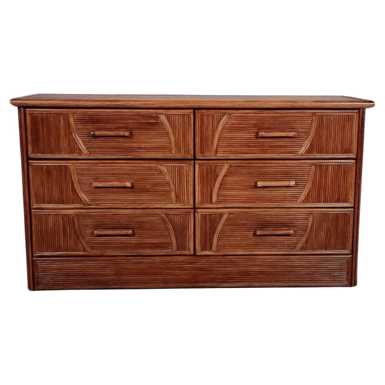 Walnut  veneer Cabinet from Italy, 1970s For Sale