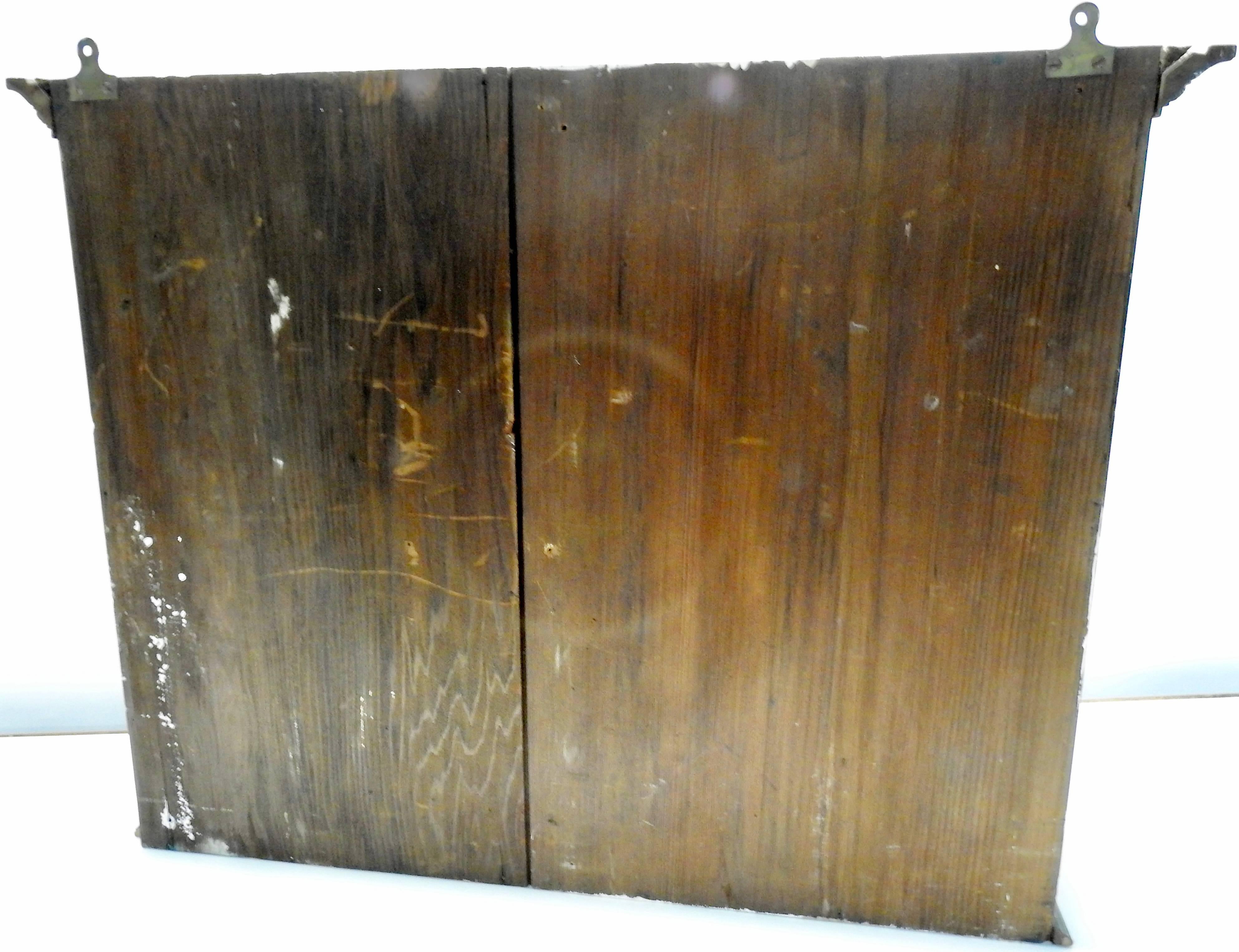 Walnut Wall Cabinet, Early 20th Century 2