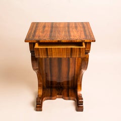Walnut Wall Console Table Early Biedermeier Period, Austria, circa 1830