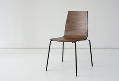 Walnut Wallace Chair by Hollis & Morris