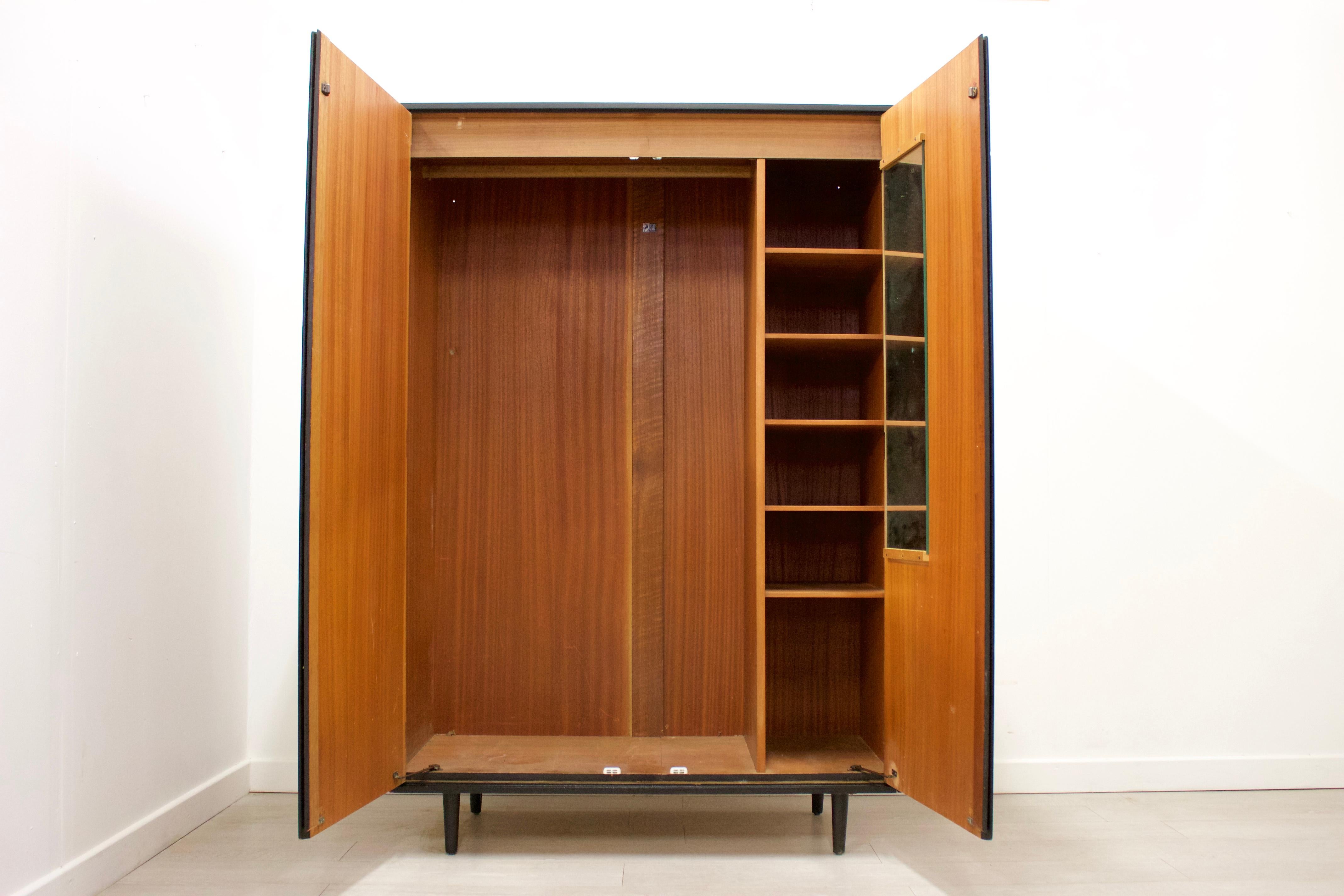 Veneer Walnut Wardrobe by John & Sylvia Reid for Stag, 1950s