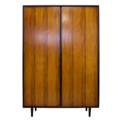 Walnut Wardrobe by John & Sylvia Reid for Stag, 1950s