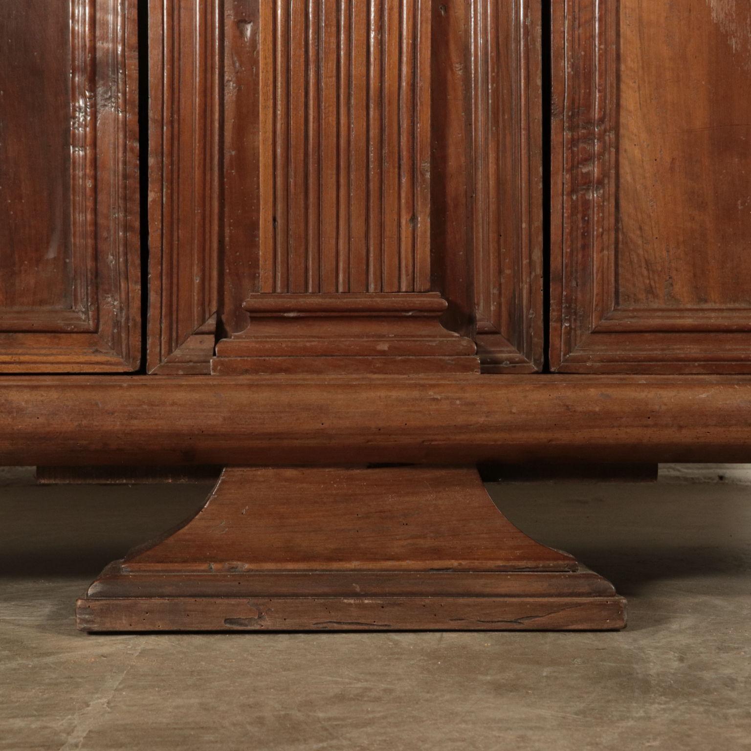 Walnut Wardrobe, Italy, 17th Century 7