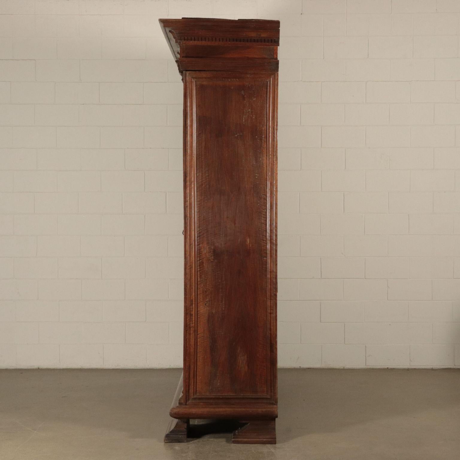Walnut Wardrobe, Italy, 17th Century 9