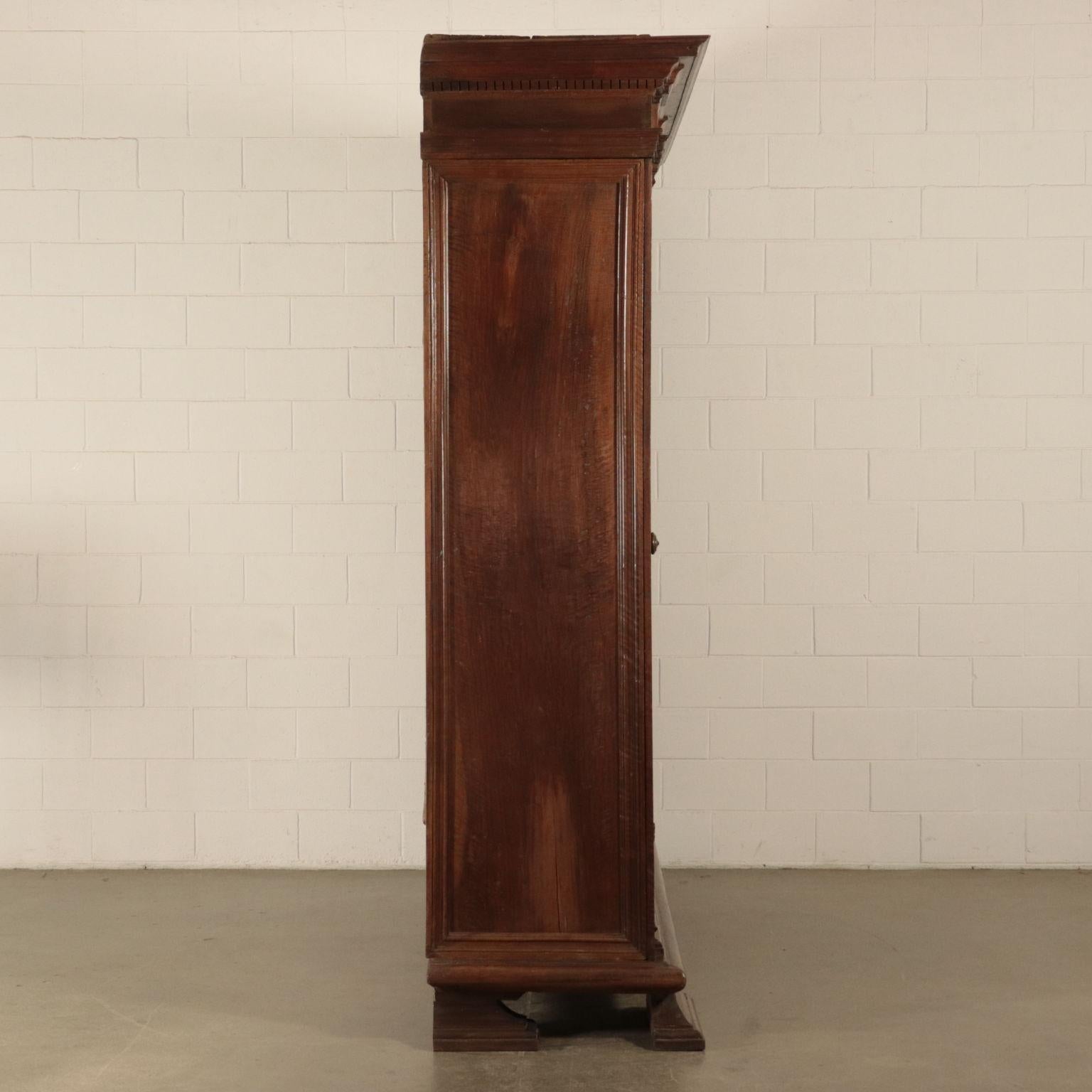 Walnut Wardrobe, Italy, 17th Century 12