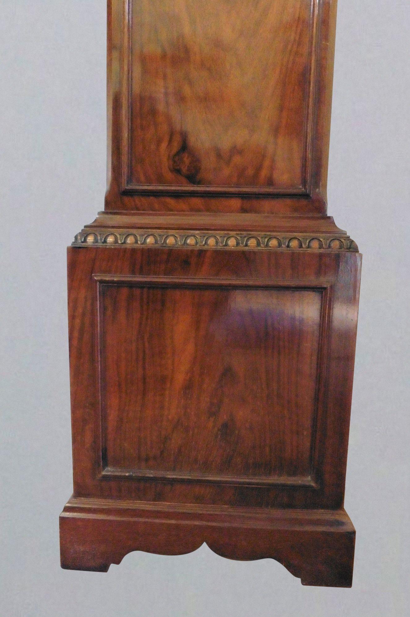 Walnut Westminster Chiming Grandmother Clock Retailed by Garrards, London For Sale 1