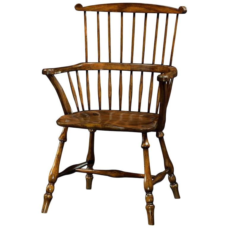 Walnut Windsor Chair at 1stDibs