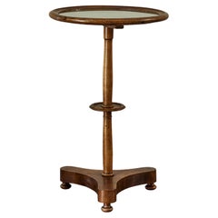 Walnut Wood Accent Table from, 1880s, France