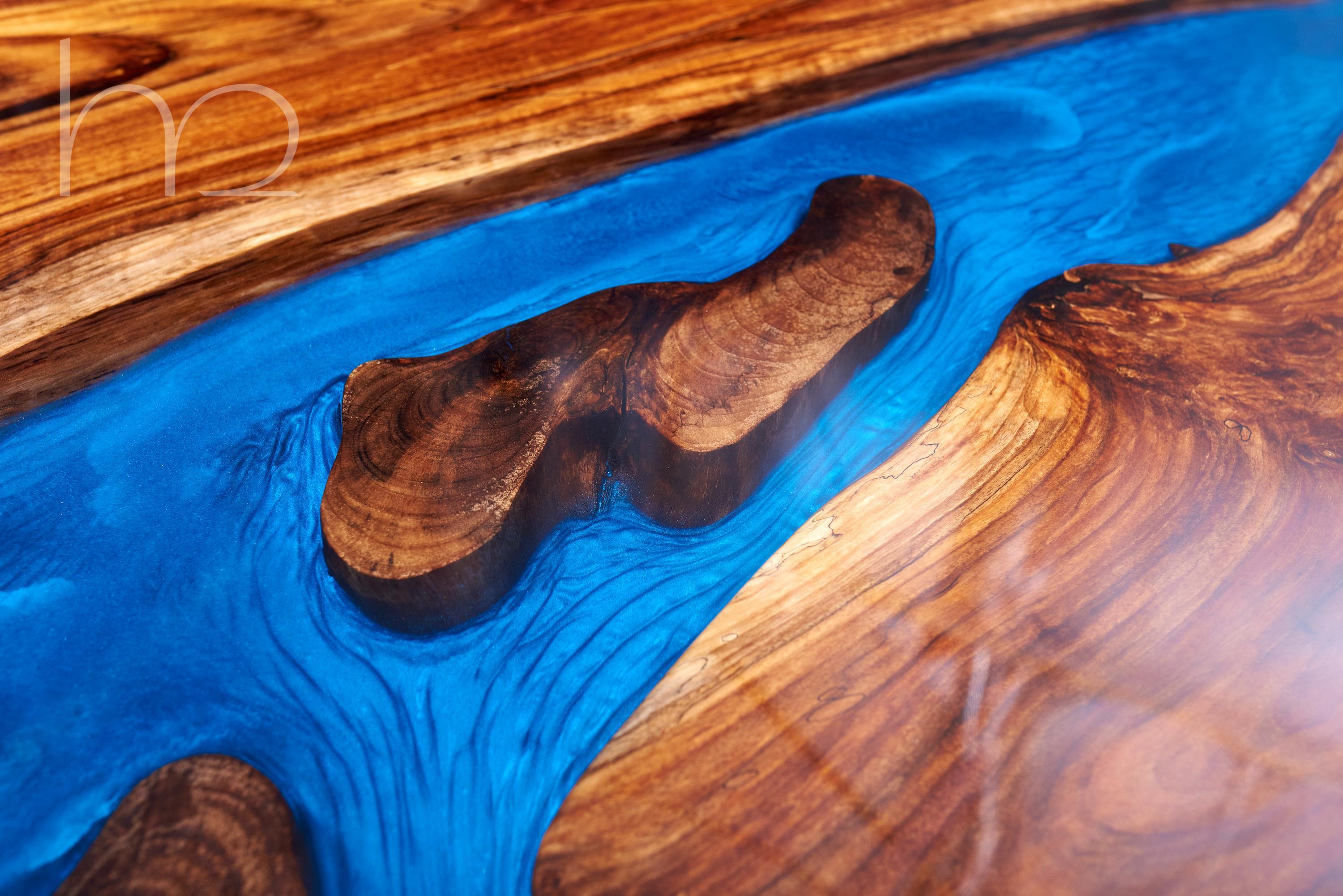 table basse epoxy