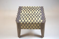 Table d'appoint en bois de noyer Pays-Bas By Sordile