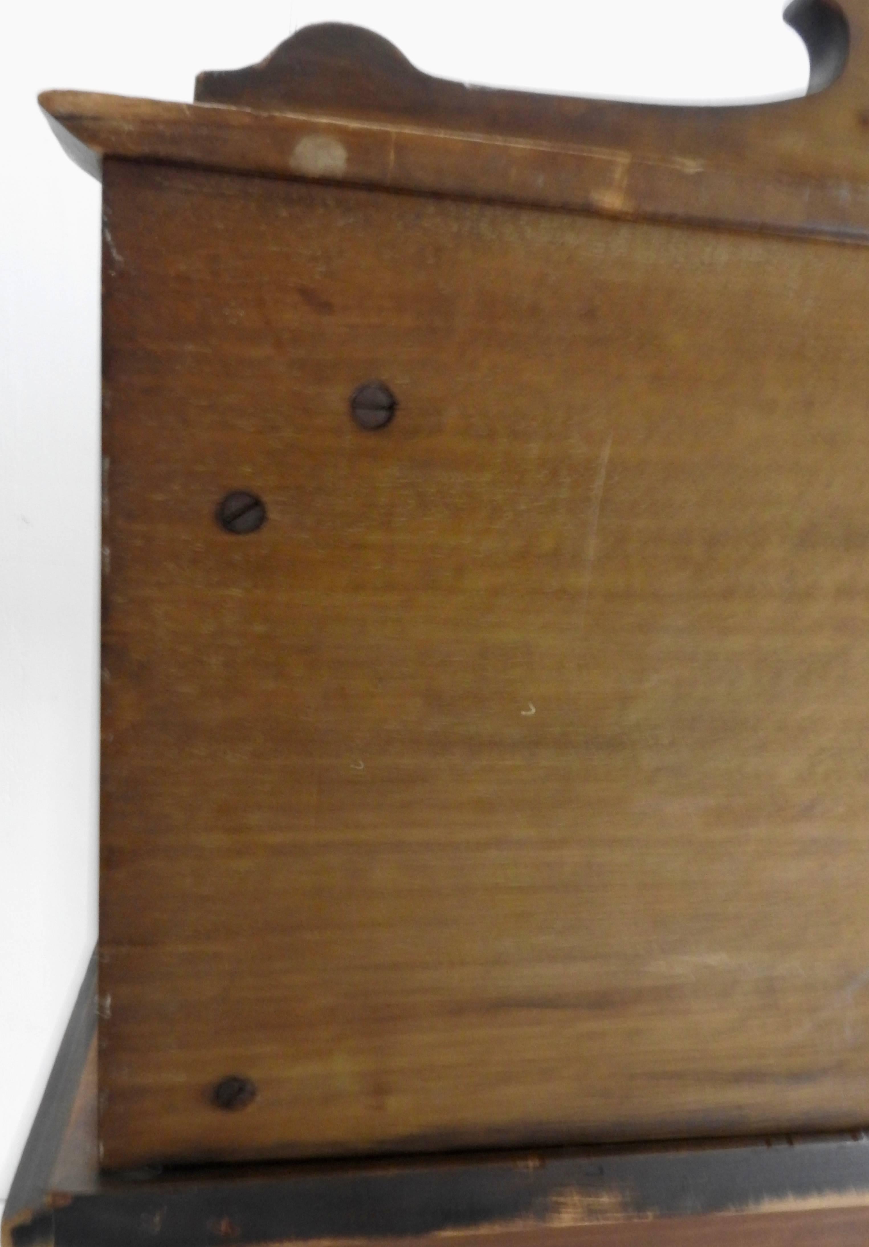 Hand-Crafted Walnut Writing Desk with Lift Top, Victorian For Sale