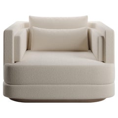 Walnut Yvy Armchair by KY ARCHITECTURE
