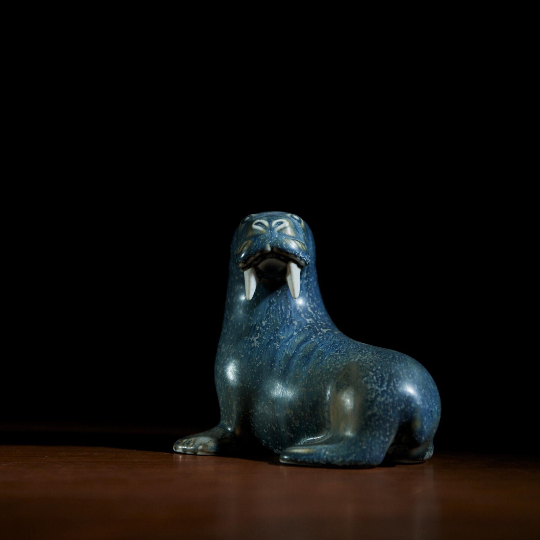 Ceramic Walrus by Gunnar Nylund For Sale