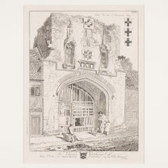 Walsingham Abbey Gate by John Sell Cotman, 1812
