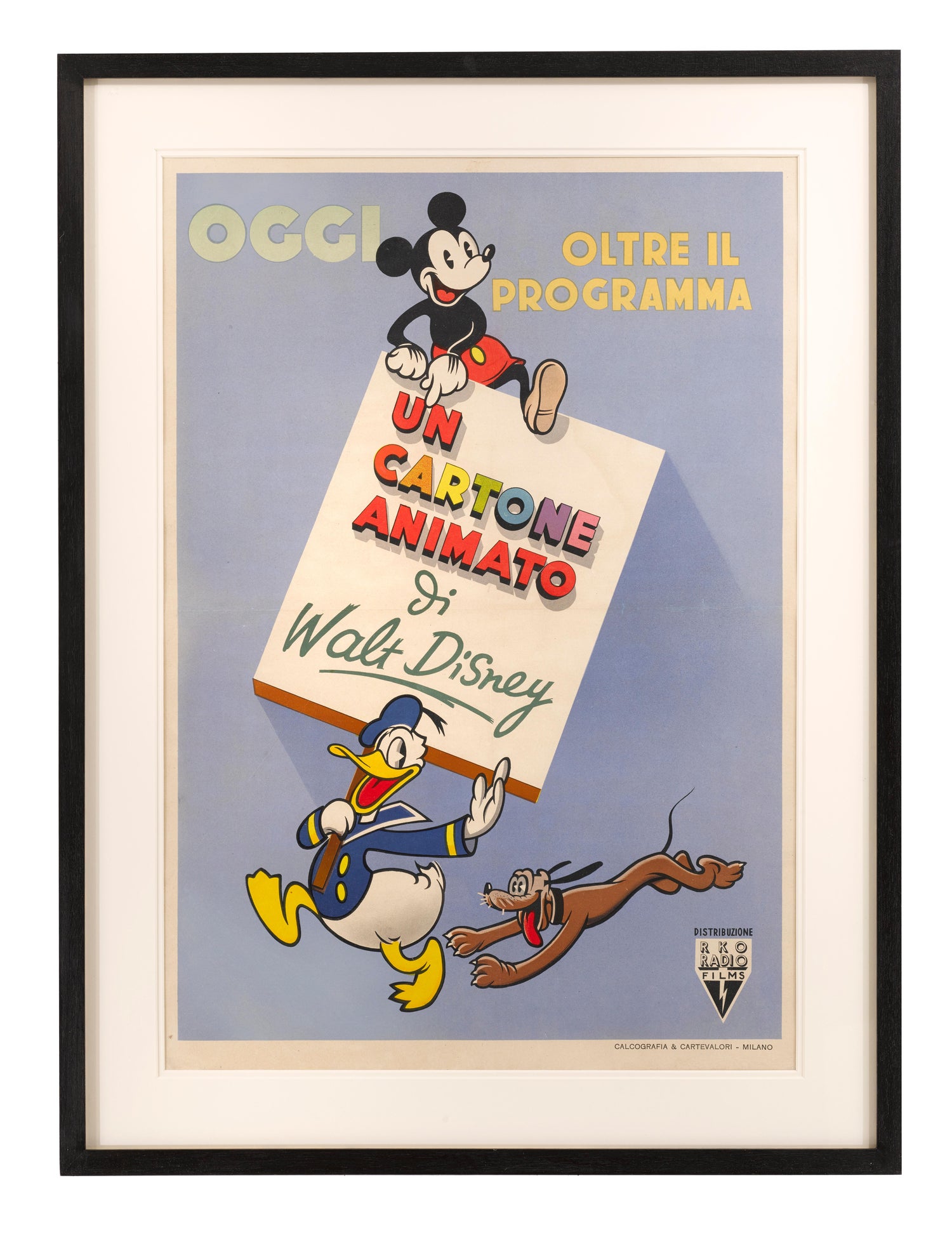 Walt Disney Animation Un Cartone Animato For Sale At 1stdibs