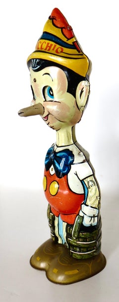 Walt Disney Enterprises "Pinocchio" Wind-Up Toy by Marx Toy Co., N.Y. Dated 1939