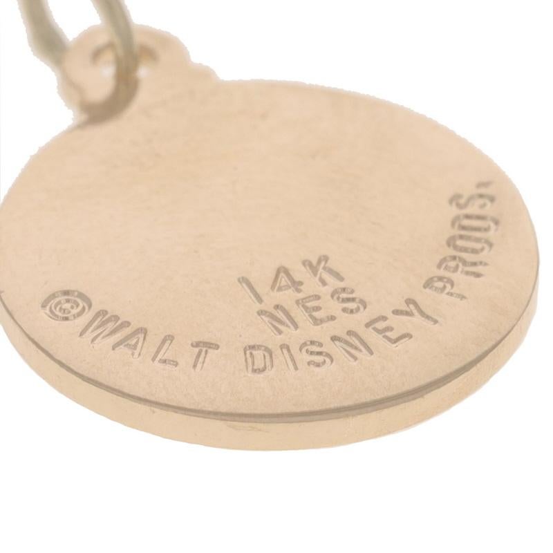 Walt Disney Magic Kingdom Castle Charm - Gelbgold 14k Cinderella Theme Park 1