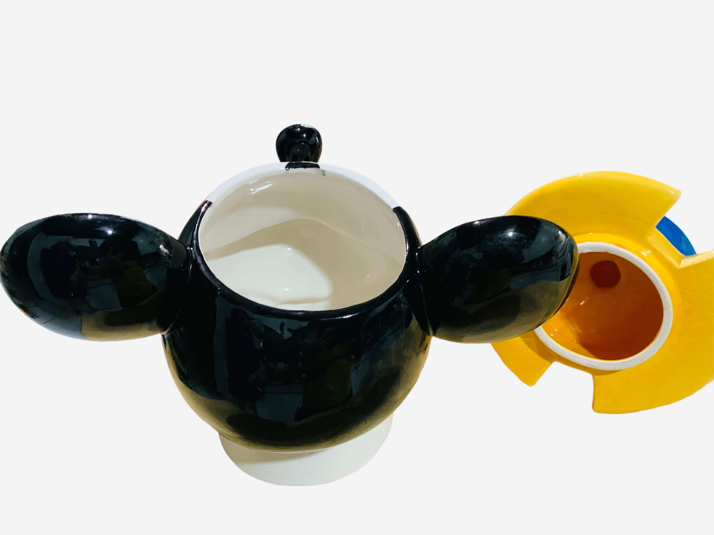 Ceramic Walt Disney, Mickey Mouse Cookie Jar For Sale