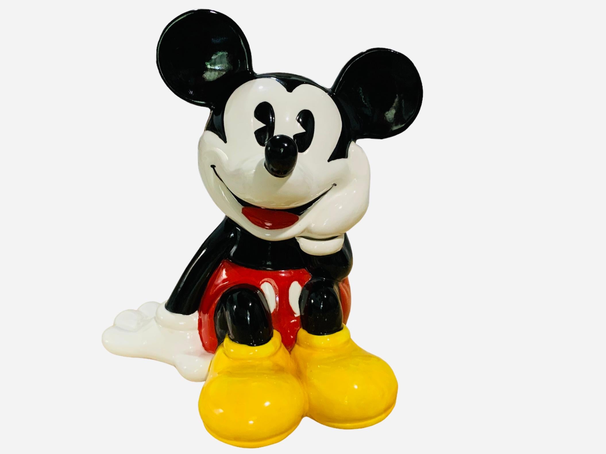 mickey mouse biscuit jar
