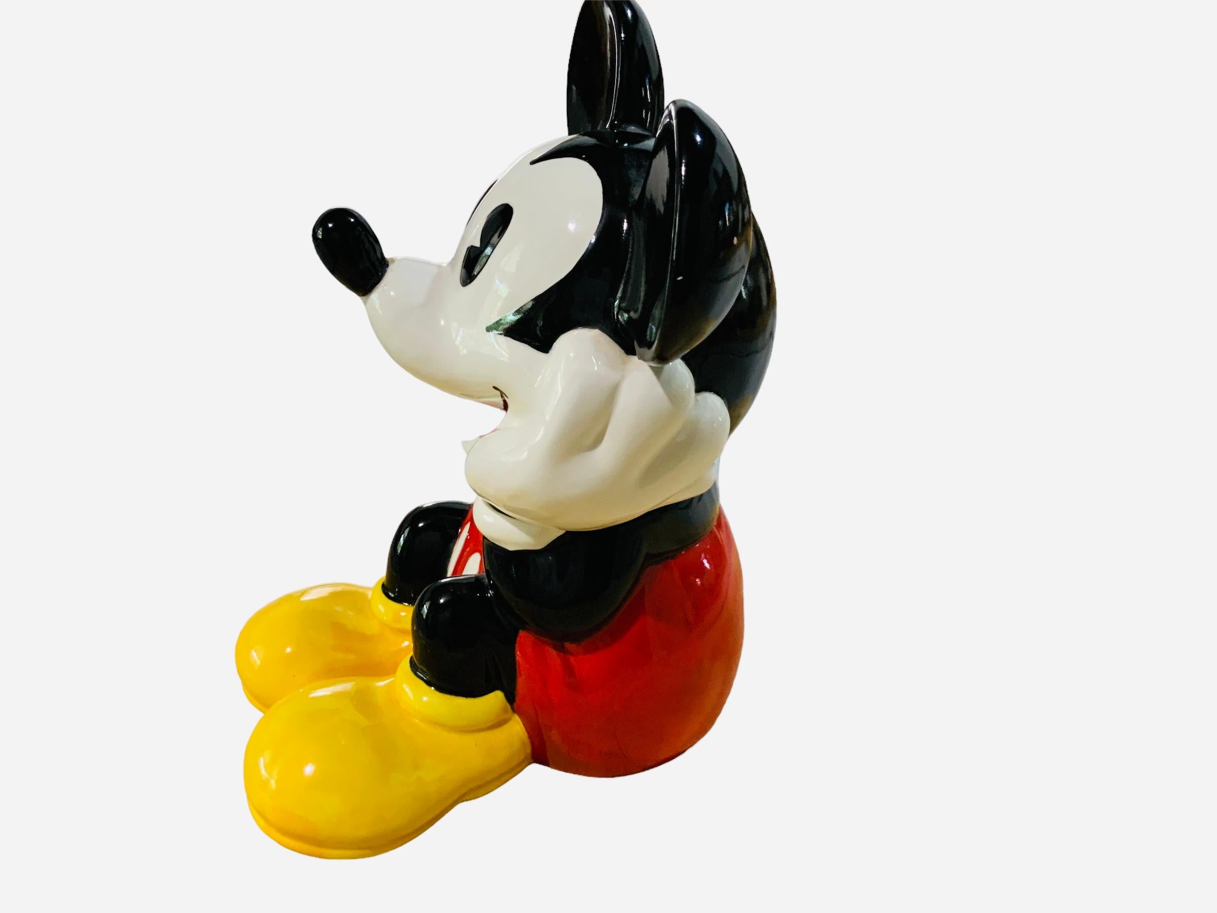 Modern Walt Disney Mickey Mouse Cookie Jar For Sale