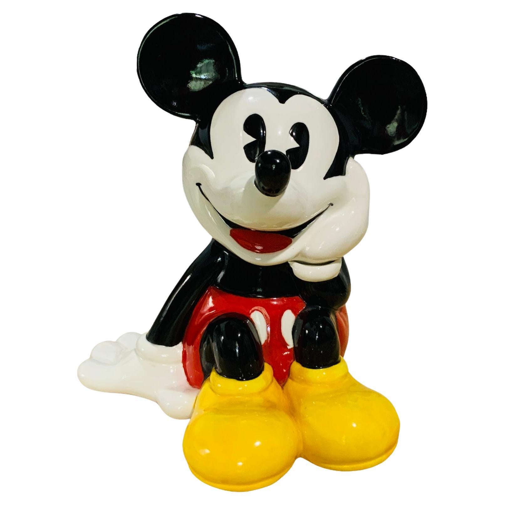 Walt Disney Mickey Mouse Cookie Jar For Sale