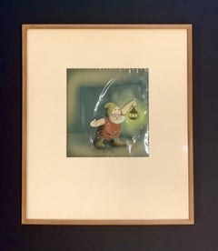Original Walt Disney Production Cel of Doc from Snow White and the Seven Dwarfs