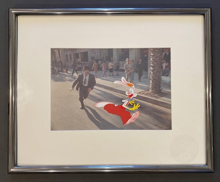 Walt Disney Who Framed Roger Rabbit? Production Cel Roger Rabbit and Eddie Valiant at 1stDibs
