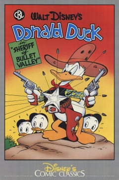 1987 Walt Disney 'Walt Disney's Donald Duck' Advertising USA Offset Lithograph