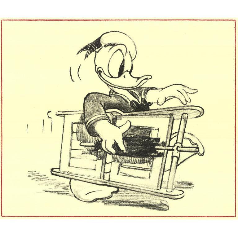 Walt Disney 'Pato Donald' 1975- Póster en venta 1