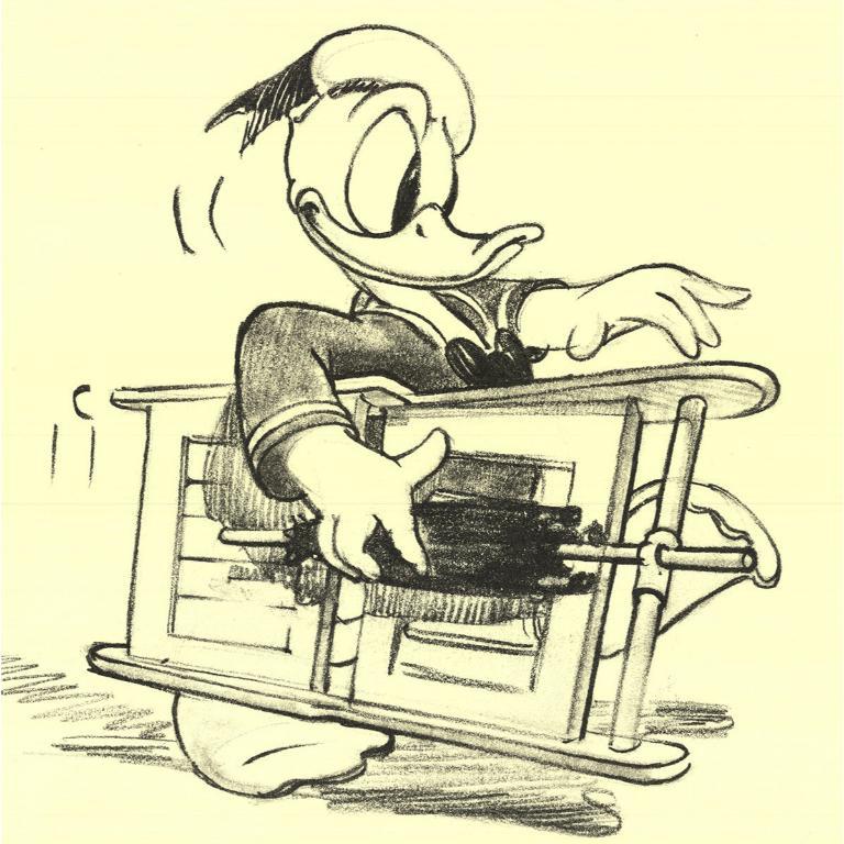 Walt Disney 'Pato Donald' 1975- Póster en venta 2