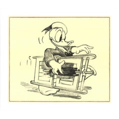 Vintage Walt Disney 'Donald Duck' 1975- Poster