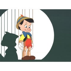 Pinocchio Offset Lithograph, Disney Art Editions, 1993, Unframed
